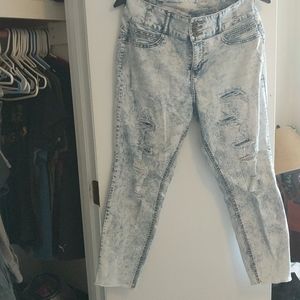 High rise sculpting skinny jeans👖